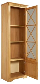 Витрина от масивен бор в естествен цвят 180x35 cm Lisa – Støraa