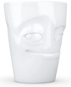 Бяла порцеланова чаша с дръжка - 58products