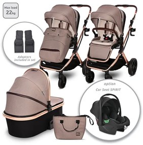 Комбинирана детска количка 2в1 GLORY LORELLI - PEARL Beige