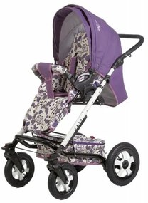 Комбинирана бебешка количка Zeta DIZAIN BABY - виолет