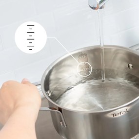 Комплект съдове 6 бр. от неръждаема стомана Delicious B925S655 – Tefal