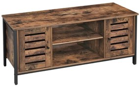 Телевизионен шкаф VOLTAR кафяв/черен