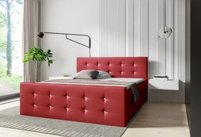 Тапицирано легло Stars-Kokkino-120 x 200