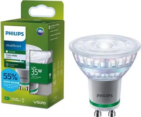 LED крушка Philips ULTRAEFFICIENT PAR16 GU10/1,2W/230V 4000K