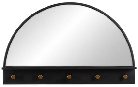 Стенно огледало със закачалка 69x43 cm – Ixia