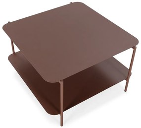 Теракотена метална масичка за кафе 70x73 cm Beatrix – MOME