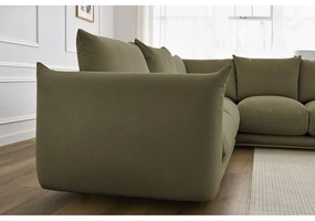 Светлозелен ъглов диван Ernest – Bobochic Paris