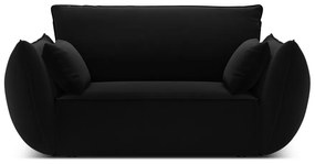 Черно кадифено кресло Vanda – Mazzini Sofas