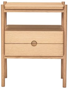 Нощно шкафче от декор от дъб в естествен цвят Appeal – Hübsch