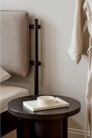 Черно стоманено двойно легло 200x200 cm тапицирано с включена подматрачна рамка Eton Basic – noo.ma