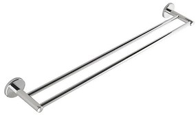 Aqualine - Стенна закачалка за кърпи SAMBA 12x63 см лъскав хром