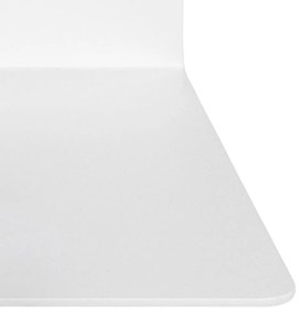 Бял метален рафт Joliet - Actona