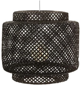 Atmosphera - Пендел LIBY 1xE27/40W/230V бамбук/черен