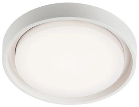 Redo 9180 - LED външно таванно осветление BEZEL LED/25W/230V пр. 27 см IP54 бяло