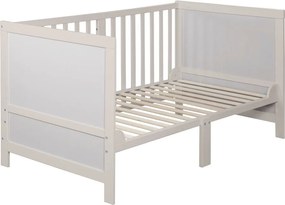 Сиво детско креватче 70x140 cm с регулируема височина Easy Sleep – Roba