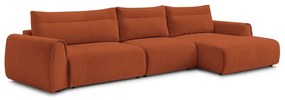 Оранжев ъглов диван Aden – Bobochic Paris