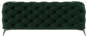 Тъмнозелен кадифен диван 185 cm Chelsea – Ropez