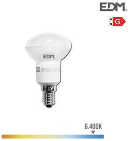 LED крушка EDM 5 W E14 G 350 lm (6400K)