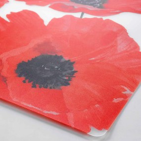 Подложка за хранене 28.5x44 cm Red flower – douceur d'intérieur