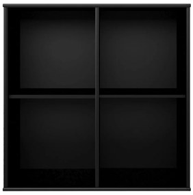 Черна модулна система от рафтове 68,5x69 cm Mistral Kubus - Hammel Furniture