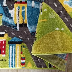 Сензорен детски килим с градски мотиви Широчина: 100 см | Дължина: 150 см