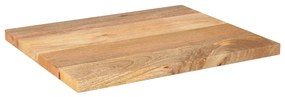 371457 vidaXL Плот за маса, 60x50x2,5 см, правоъгълен, манго масив
