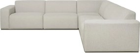 Бежово-кремав ъглов диван (променлив) Roxy – Scandic