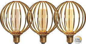 Декоративна топла LED крушка с възможност за димиране E27, 4 W Soft Glow - Star Trading