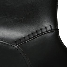 Черен трапезен стол от изкуствена кожа DAN-FORM Дания Hype - DAN-FORM Denmark