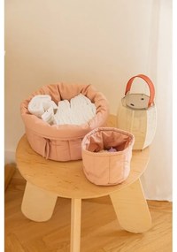 Светлорозови текстилни детски кутии за съхранение в комплект от 2 бр. ø 30x20 cm Bambie Vintage Nude – Lorena Canals