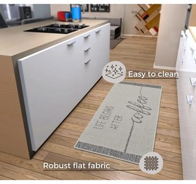 Сива пътека 62x150 cm Cucina – Hanse Home