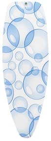Калъф за маса за гладене Brabantia D 90300163, 135x45 см, 9 мм, PerfectFlow, Бял/Светлосин