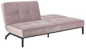 Розов разтегателен диван Perugia - Actona