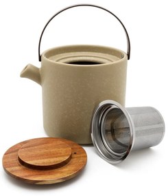 Сиво-бежов керамичен сервиз за чай Umea – Bredemeijer