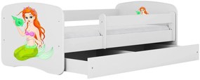 Детско легло Babydreams Cartoon-Leuko-180 x 80-Mermaid