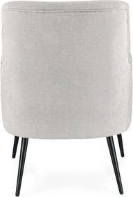 Светлосиво кресло Ernestine – Yes Everyday