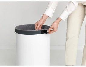 Бял метален кош за пране 60 l – Brabantia