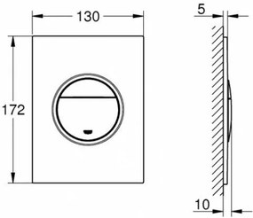 Смивка Grohe Nova Cosmopolitan S-Бронзов мат