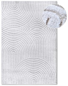 Бял килим 80x120 cm Panglao New York White – Elle Decoration