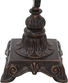 Черна настолна лампа с метален абажур (височина 40 cm) World Industry – Mauro Ferretti