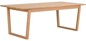 Естествена трапезна маса в дъбов декор , 215 x 96 cm Colonsay - Rowico