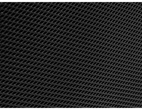 Черна метална етажерка за книги 80x138 cm Malibu - Unique Furniture