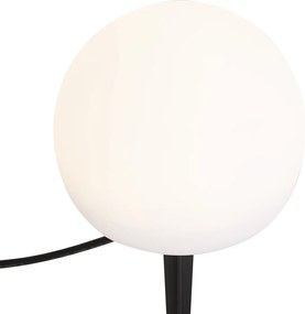 Модерна външна лампа 12V бяла 12cm вкл. LED IP65 - Voltaire Luno
