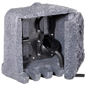 Външно осветително тяло (височина 2 cm) Garden socket – Trio