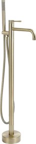 Cмесител-свободно стоящ  Rea Venti Brush Gold