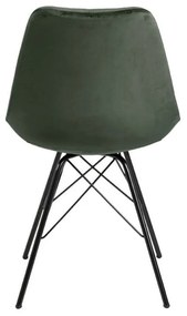Тъмнозелен стол за хранене Eris - Actona