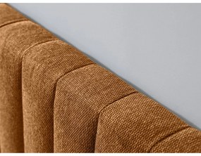 Двойно легло с решетка 160x200 cm в меден/естествен цвят Oceane - Bobochic Paris