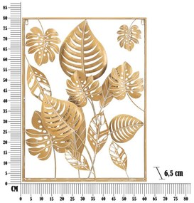 Метална декорация за стена 60x80 cm Jungle - Mauro Ferretti