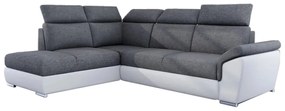 Ъглов разтегателен диван LOLA, 260x102x210, sawana 05/soft 17, ляв ъгъл