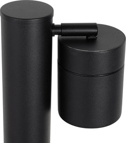 Свободностояща лампа за външен монтаж черна 80 cm AR70 Регулируема IP44 - Solo